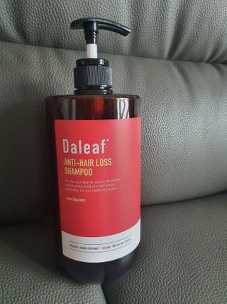 달리프 진저 베러 퍼퓸 탈모 완화 샴푸 1000ml 향 3종 — 5점을 준 리뷰어가 2021년 2월 올린 사용 사진