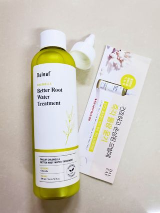 달리프 클로렐라 베러 루트 워터트리트먼트 200ml — 5점을 준 리뷰어가 2021년 1월 올린 사용 사진