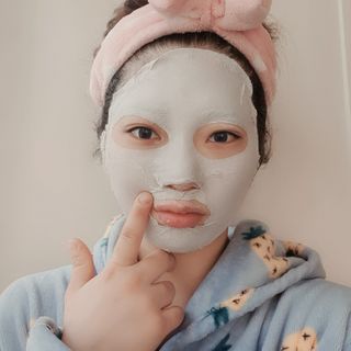 아이디플라코스메틱 페이스핏 플라스터 마스크 _ 리뉴얼 — 5점을 준 리뷰어가 2020년 12월 올린 사용 사진