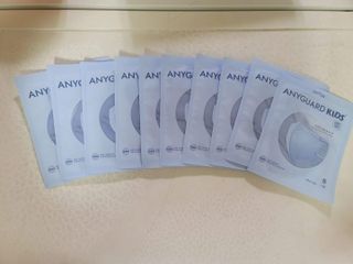 애니가드키즈 새부리형  소형L 5컬러 각 10매입 [크리미베이지, 코튼핑크, 블루레이크, 페일로즈, 민트그린] — 5점을 준 리뷰어가 2022년 2월 올린 사용 사진