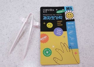 칩스틱 과자젓가락 게이밍젓가락 2ea / KC인증 식품용 — 5점을 준 리뷰어가 2021년 10월 올린 사용 사진