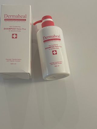 더마힐 헤어 컨디셔닝 샴푸 릴렉스 500ml — 5점을 준 리뷰어가 2021년 1월 올린 사용 사진