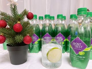 몽베스트 Montbest with Sparkling water Lime20병 — 5점을 준 리뷰어가 2022년 12월 올린 사용 사진
