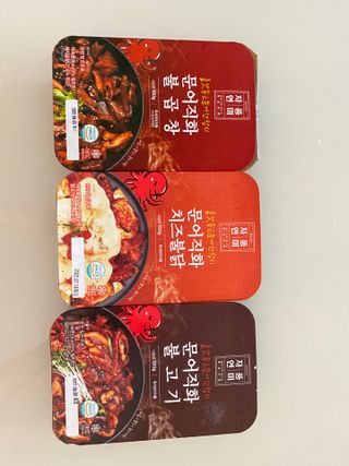 자연풍미 문어직화볶음 3종 (불고기, 불곱창, 치즈불닭) — 1.5점을 준 리뷰어가 2022년 6월 올린 사용 사진