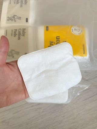 디어엘로디 프리미엄 유기농 베이비 솜티슈 40매 3 + 1 PACK — 5점을 준 리뷰어가 2021년 2월 올린 사용 사진