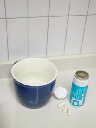 메디타민 인체유래 비피더스 포스트 프로바이오틱스 — 5점을 준 리뷰어가 2021년 10월 올린 사용 사진