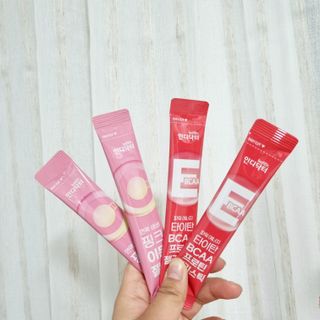 인디닥터 면역 생생 핑크 이뮨 젤리 + 타이탄 BCAA 프로틴 젤리스틱 — 5점을 준 리뷰어가 2022년 5월 올린 사용 사진