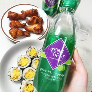 몽베스트 Montbest with Sparkling water Lime20병 — 5점을 준 리뷰어가 2022년 11월 올린 사용 사진