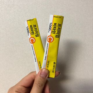 서울약사신협 프리미엄비타민C1000_2.5G x 100포 — 5점을 준 리뷰어가 2021년 1월 올린 사용 사진