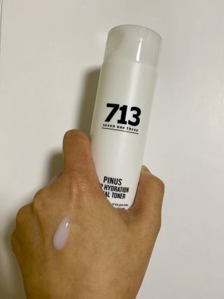 [세븐원쓰리 713] 토너 하나만으로도 피부회복 흡수촉촉 몽글토너 — 5점을 준 리뷰어가 2021년 12월 올린 사용 사진