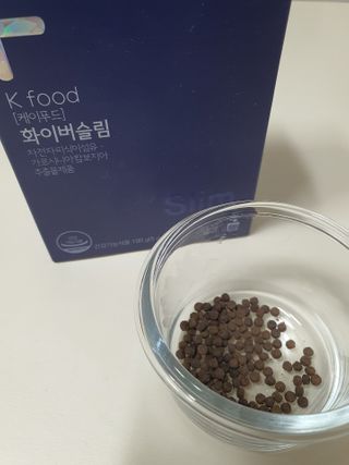 똥기사의 케이푸드 화이버슬림 — 3.5점을 준 리뷰어가 2020년 12월 올린 사용 사진