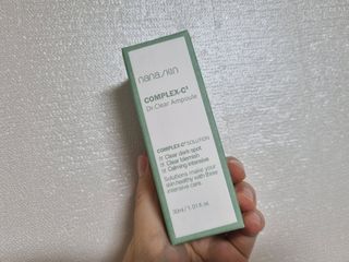 나나스킨 콤플렉스씨쓰리닥터클리어앰플 — 5점을 준 리뷰어가 2021년 5월 올린 사용 사진