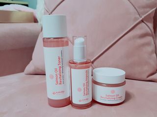아이앤립 / EYENLIP 아이앤립 연어오일 리바이탈라이징 토너+앰플+크림 3종 세트 — 5점을 준 리뷰어가 2021년 6월 올린 사용 사진