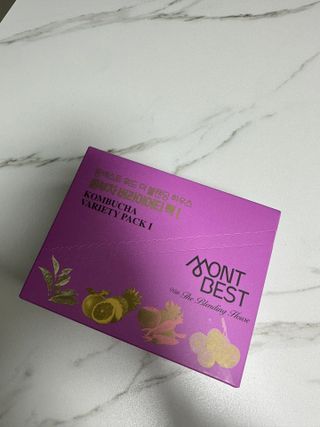 [몽베스트] 위드더 블랜딩 하우스 콤부차 _ 버라이어티팩 — 4점을 준 리뷰어가 2024년 3월 올린 사용 사진