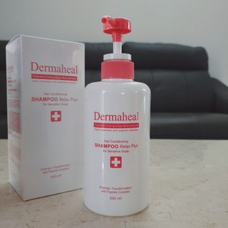 더마힐 헤어 컨디셔닝 샴푸 릴렉스 500ml — 5점을 준 리뷰어가 2021년 1월 올린 사용 사진