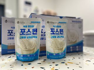 자연에온 마시는 프로틴 고함량 균형단백질 음료 포스틴 125ml 10개입 1BOX — 4.5점을 준 리뷰어가 2021년 5월 올린 사용 사진