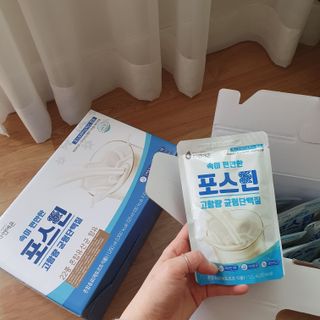 자연에온 마시는 프로틴 고함량 균형단백질 음료 포스틴 125ml 10개입 1BOX — 5점을 준 리뷰어가 2021년 3월 올린 사용 사진