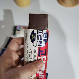 이지프로틴바 3종x각 2ea (고단백질바, 멀티단백질바, 식물성단백질바) — 5점을 준 리뷰어가 2024년 3월 올린 사용 사진