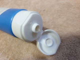 [심폐소생소] 무불소 임산부 천연 치약 — 5점을 준 리뷰어가 2021년 11월 올린 사용 사진