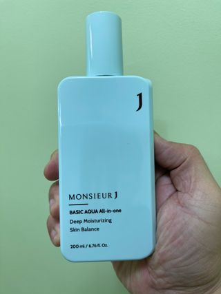 [정우성 올인원] 무슈제이 베이직 아쿠아 올인원 / 남자 화장품 브랜드 — 5점을 준 리뷰어가 2021년 3월 올린 사용 사진