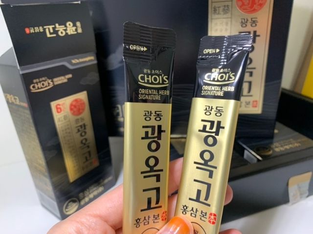 [광동제약] 광동 광옥고 홍삼 본 30포+쇼핑백 증정 리뷰 사진