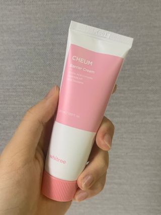 화이트리 채움 베리어 로션, 베리어 크림 세트 — 5점을 준 리뷰어가 2021년 2월 올린 사용 사진