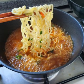 [풀무원] 자연은맛있다 정면, 백면, 홍면  세트 — 5점을 준 리뷰어가 2021년 4월 올린 사용 사진