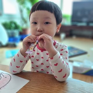다나음 180도 칼슘젤리+아연면역젤리 — 5점을 준 리뷰어가 2021년 12월 올린 사용 사진