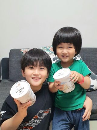 마이노멀 키토스노우 2개 Set  - 바닐라/초코/그린티 3종 중 선택 — 5점을 준 리뷰어가 2021년 7월 올린 사용 사진
