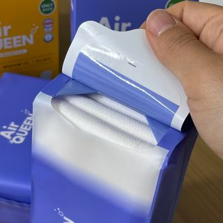 에어퀸 뉴브레스 유기농 생리대 4종 (팬티라이너 20P + 중형 10P + 대형 10P + 오버나이트 8P)_체험단 — 5점을 준 리뷰어가 2024년 6월 올린 사용 사진