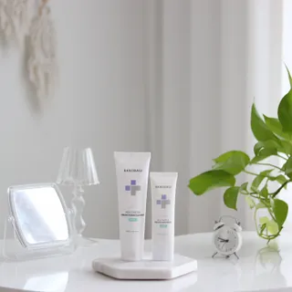 바노바기 코스메틱 바노바기 밀크씨슬 리페어 시카 폼 클렌저 플러스 120ml + 선스크린 플러스 50ml — 5점을 준 리뷰어가 2023년 7월 올린 사용 사진