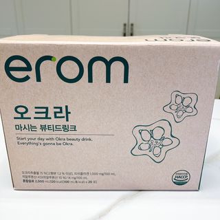 [이롬] 오크라 마시는 뷰티드링크 100mL x 20입 — 5점을 준 리뷰어가 2022년 7월 올린 사용 사진