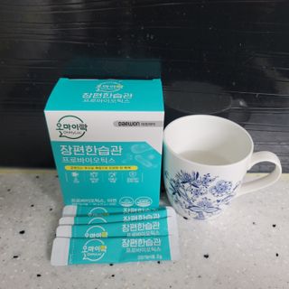 [유산균] 오마이락 장편한습관 프로바이오틱스 30P — 5점을 준 리뷰어가 2022년 11월 올린 사용 사진