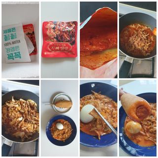 불타 호랑이 닭발 250g — 3점을 준 리뷰어가 2021년 7월 올린 사용 사진