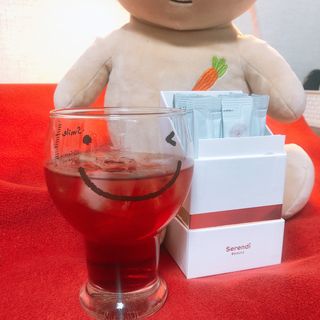 세렌디뷰티_이너뷰티 티톡스 로즈 베리 — 5점을 준 리뷰어가 2021년 3월 올린 사용 사진