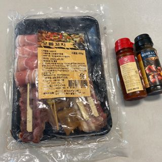 [다물꼬치] 모듬꼬치 10개 +데리야끼소스120g+매운고추소스120g — 5점을 준 리뷰어가 2021년 11월 올린 사용 사진