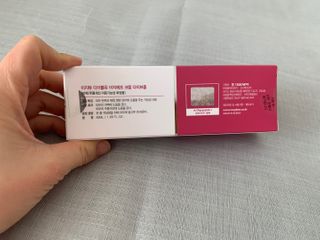 이지듀 DW-EGF 크림 다이브좀_콜라겐이 쏙쏙, 탄력피부로 다이빙 — 5점을 준 리뷰어가 2021년 2월 올린 사용 사진