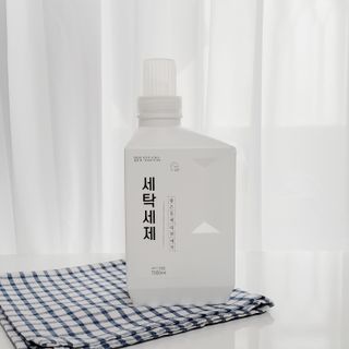 (주)바른양품 바른양품 친환경 세탁세제 1L — 5점을 준 리뷰어가 2022년 2월 올린 사용 사진