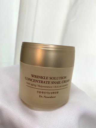 Dr.느루벗 느루벗 링클 솔루션 콘센트레이트 스네일 탄력 달팽이 크림 80g — 4점을 준 리뷰어가 2021년 3월 올린 사용 사진