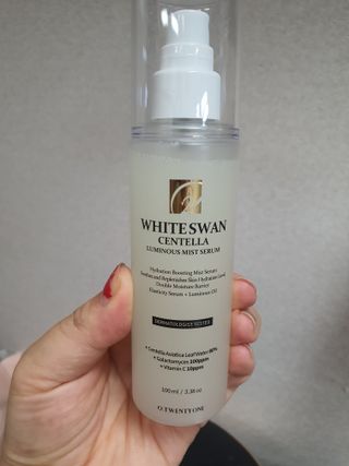 오투에니원 화이트스완 센텔라 루미너스 미스트 세럼 100ml — 5점을 준 리뷰어가 2023년 1월 올린 사용 사진