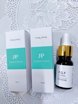 랑팡 EGF+FGF 10ppm 리포좀 앰플 원액 10ml — 5점을 준 리뷰어가 2021년 9월 올린 사용 사진