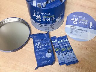 서울약사신협_프로바이오생유산균_2.5G x 100포 — 5점을 준 리뷰어가 2021년 5월 올린 사용 사진