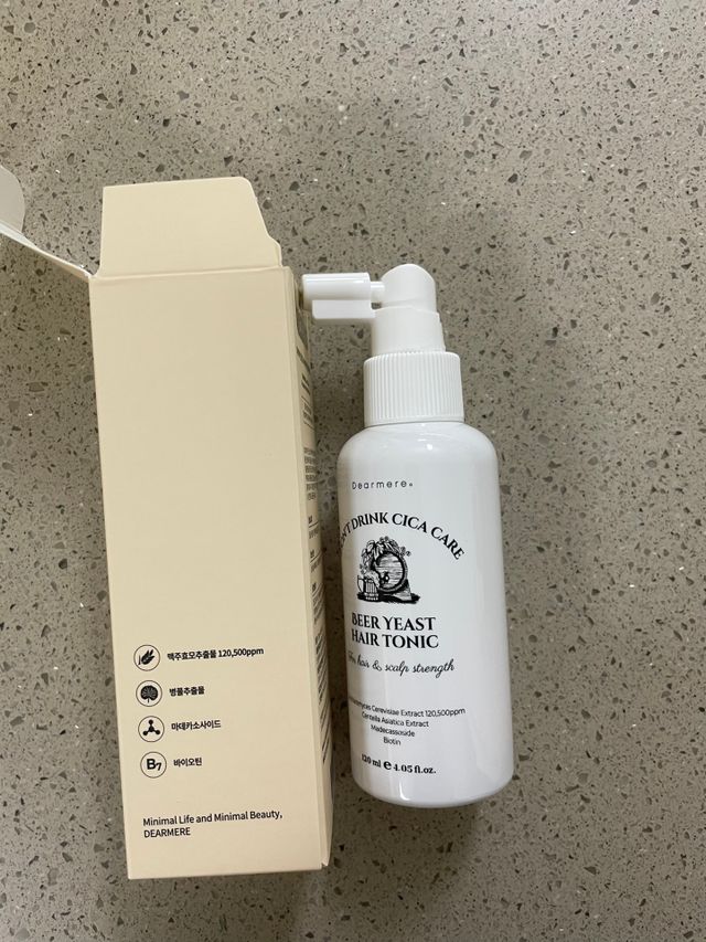 디어미어 맥주효모 헤어토닉 120ml 리뷰 사진