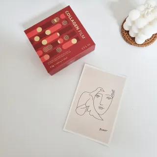 프리마인 귀족의 콜라겐, 92배 흡수율. 럭셔리 프리미엄 셀라브 콜라겐필름 30매 — 4점을 준 리뷰어가 2022년 8월 올린 사용 사진