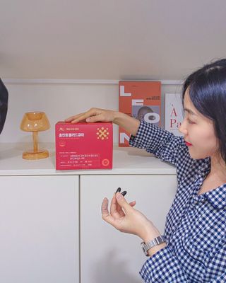 트루헬퍼 홀인원 블러드큐어 혈행+혈압+콜레스테롤 한번에 1박스 1개월 — 5점을 준 리뷰어가 2023년 2월 올린 사용 사진
