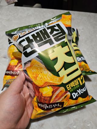 맛있게 채우는 단백질 12g, 닥터유 단백질칩 — 5점을 준 리뷰어가 2023년 12월 올린 사용 사진
