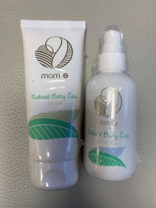 mom e 맘이 내추럴 베이비 케어 크림+바디오일 — 5점을 준 리뷰어가 2021년 1월 올린 사용 사진