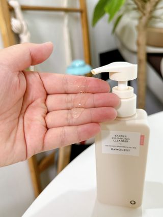 로우퀘스트 베리어 인핸싱 클렌저 190ml — 5점을 준 리뷰어가 2023년 11월 올린 사용 사진