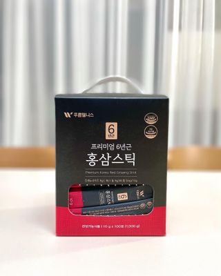 [푸름웰니스] 프리미엄 6년근 홍삼스틱 3mg x 100포 — 5점을 준 리뷰어가 2022년 3월 올린 사용 사진