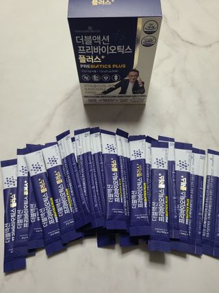 메이준뉴트리 더블액션 프리바이오틱스 플러스+ — 5점을 준 리뷰어가 2021년 4월 올린 사용 사진